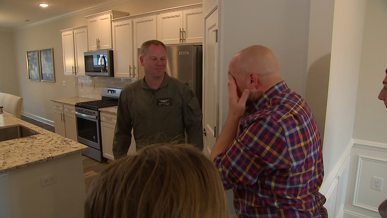 Veteran injured in combat gets new home