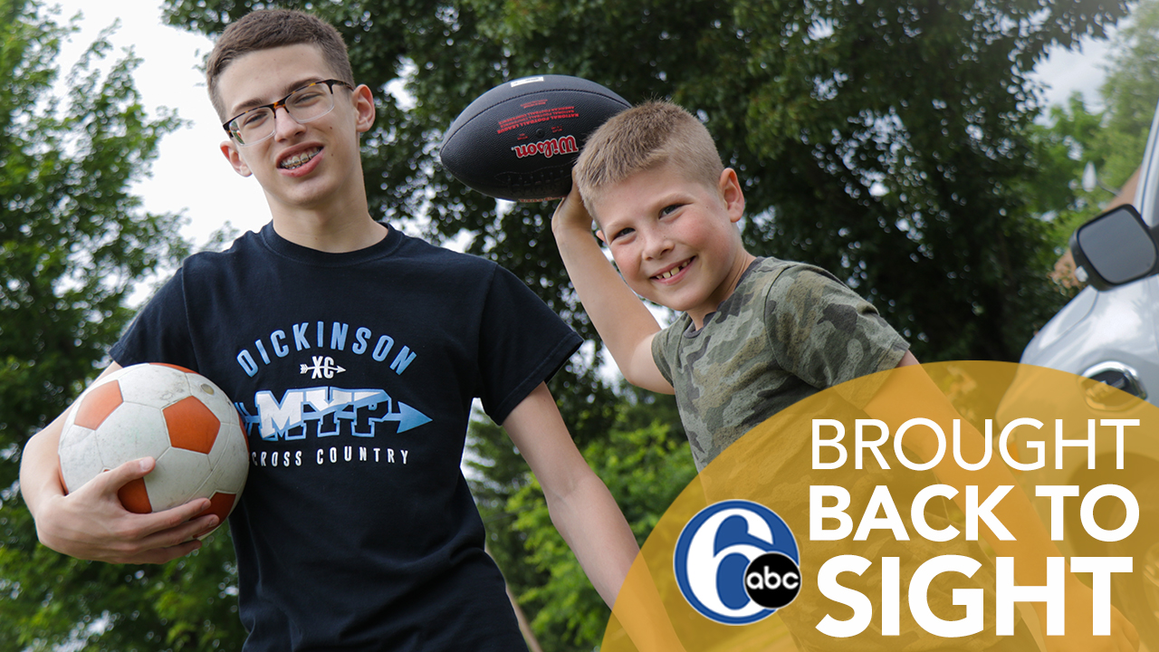 Near-blind brothers brought back to sight