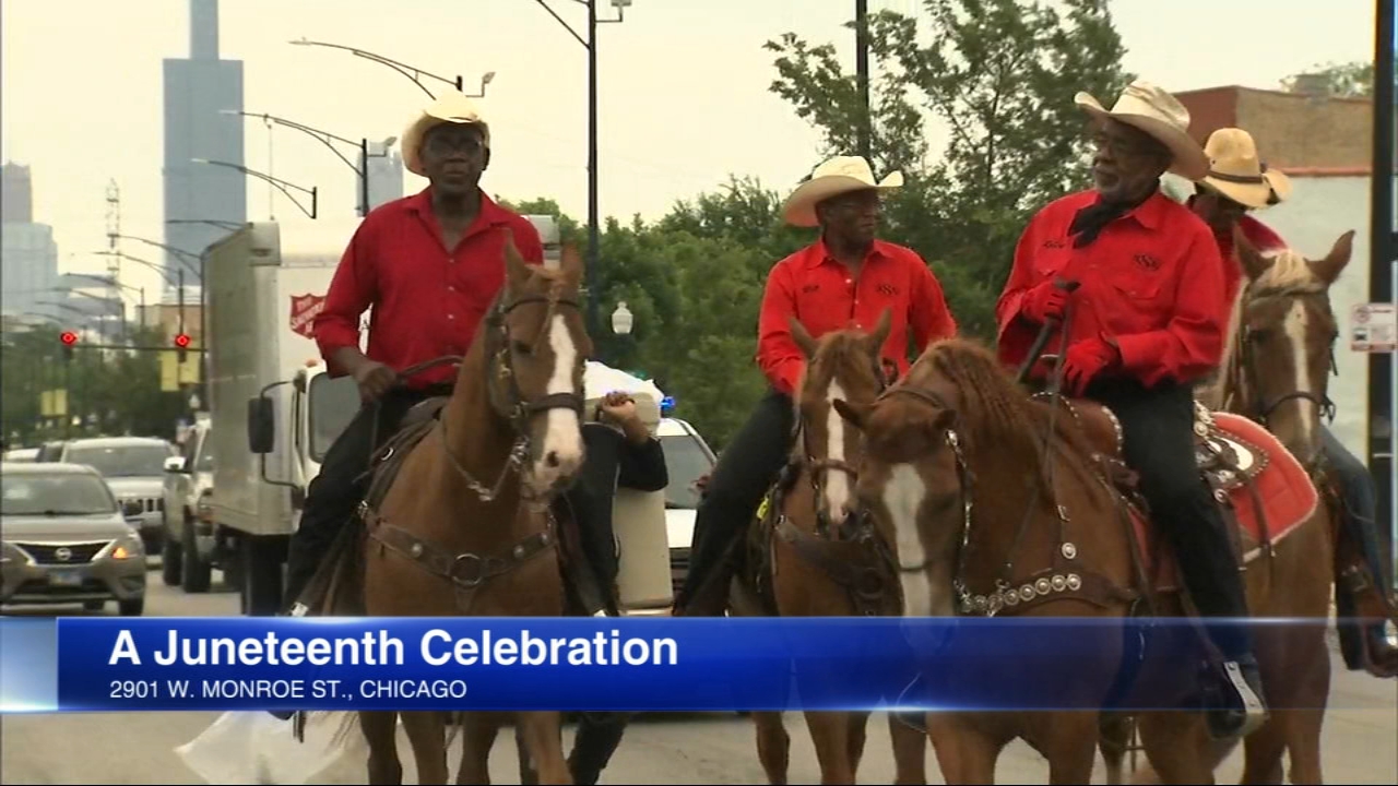 Chicago Juneteenth parade celebrates African-American ancestry