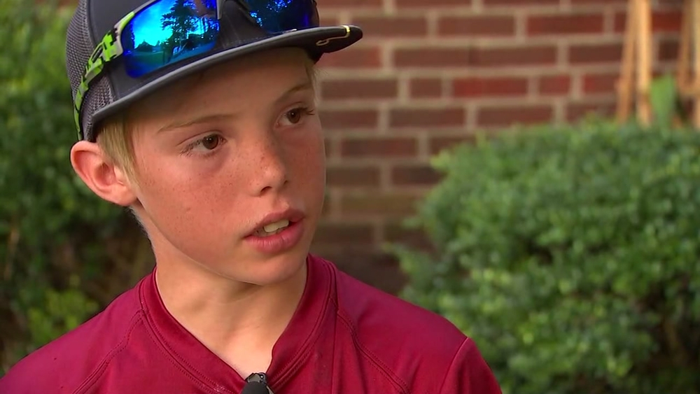 EXCLUSIVE: 11-year-old boy explains how he thwarted suspected burglar with machete