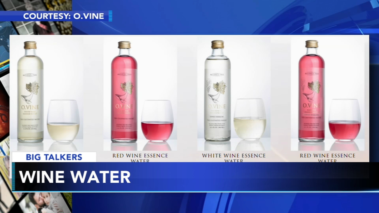 Non-alcoholic 'wine water' available in the U.S.