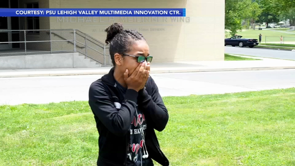Video shows emotional moment H.S. graduate tries on color blind glasses