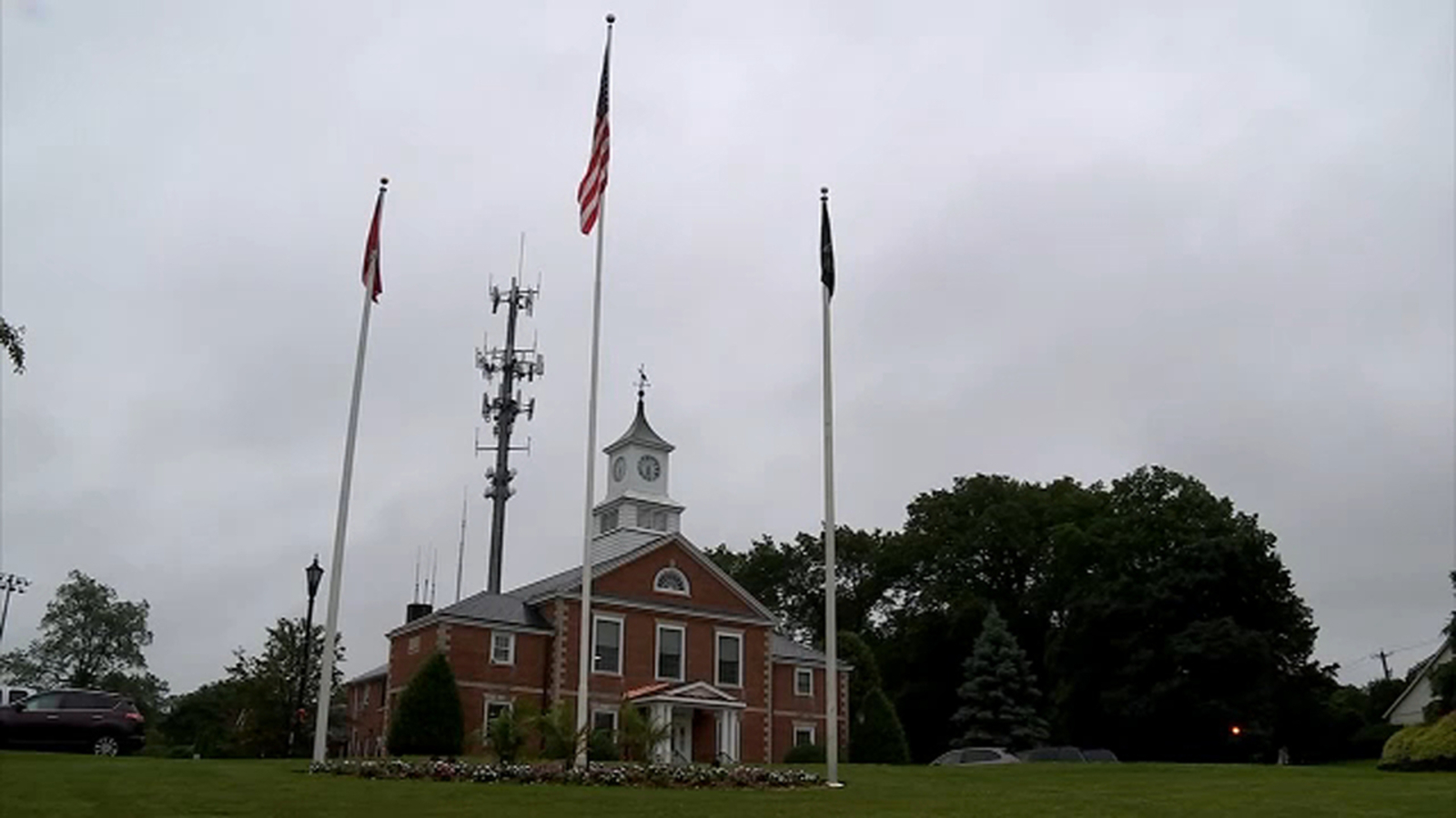 Hundreds demand rainbow flag be flown in front of town hall in Wyckoff