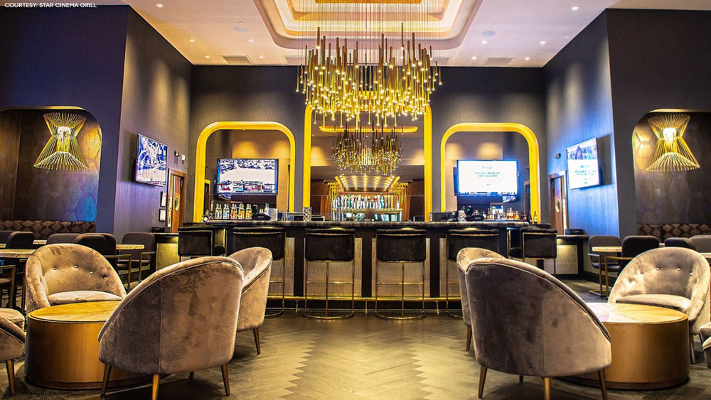 Jaw-dropping megascreen powers posh new movie theater
