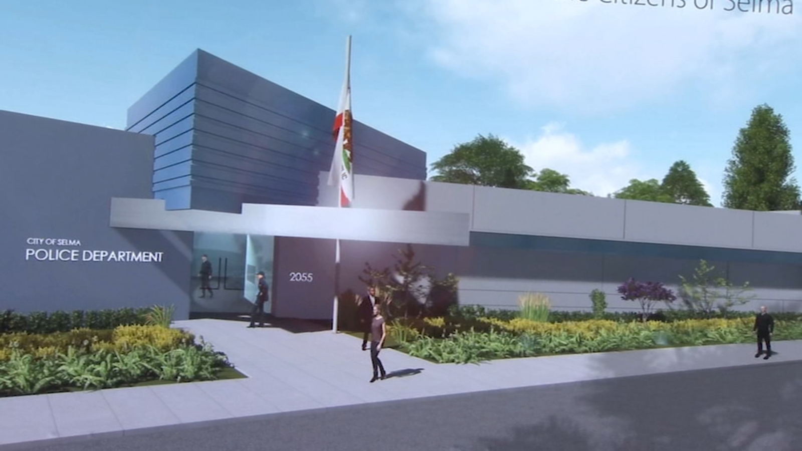 Ground breaking held for new Selma Police headquarters that will better