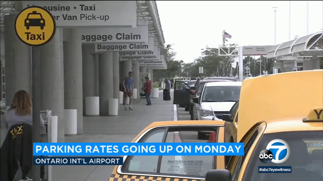 Parking prices are going up at Ontario International Airport