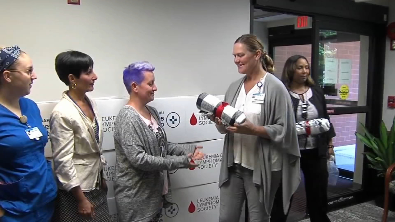 Blankets donated to cancer patients and their families in Huntingdon Valley