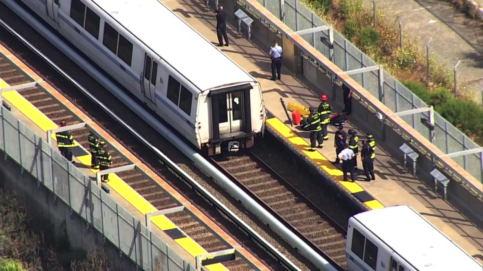 Union City BART station reopened after man fatally hit by train - ABC7 ...