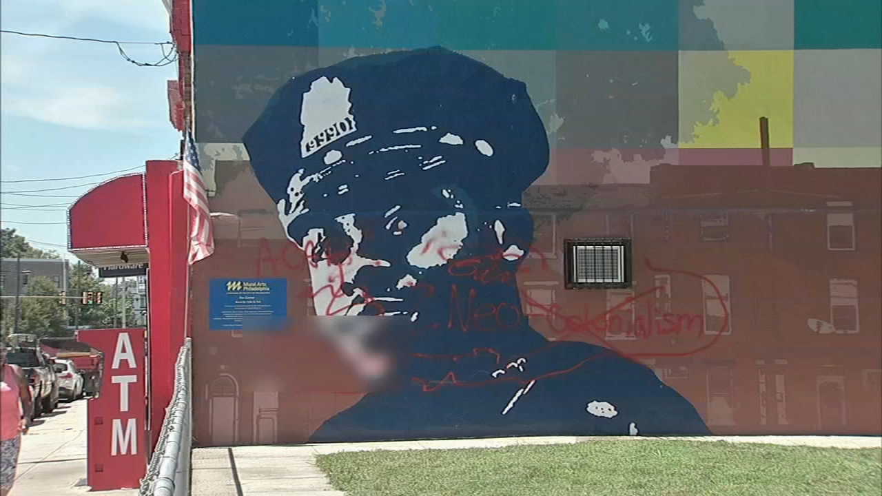 $32,500 reward offered after mural honoring slain Philly officer vandalized