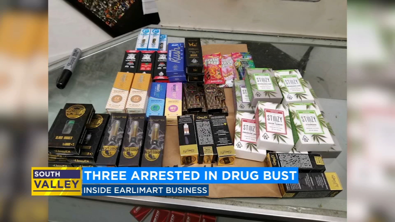Clothing store used as front to sell drugs, 3 arrested