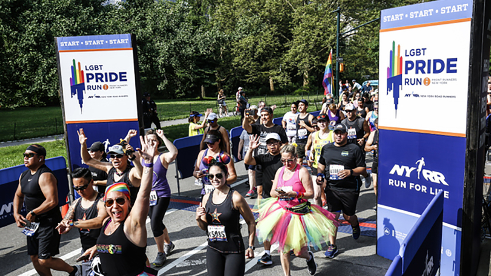 Run Img Record-breaking pride run kicks off WorldPride in New York City - ABC7 ...
