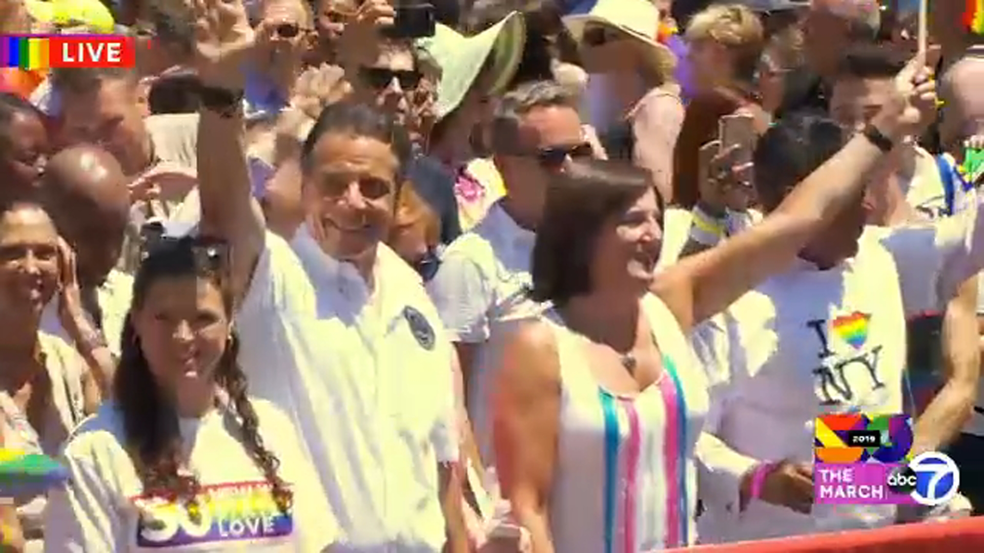Gov. Cuomo makes appearance at Pride March