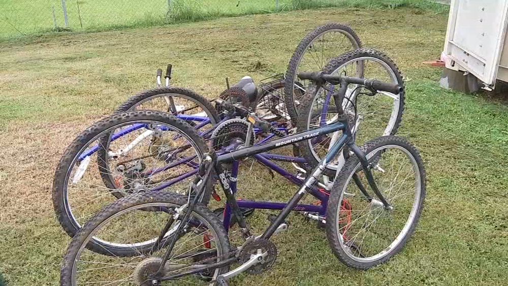 Houston man spreads passion by recycling old bikes to give away