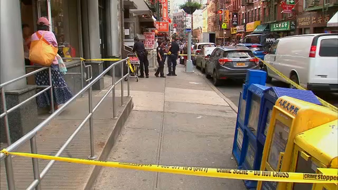 Man killed by falling safe in Manhattan building.