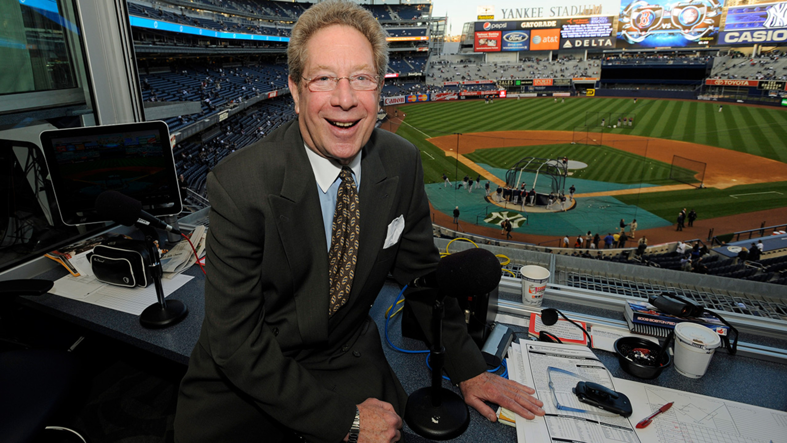 John Sterling to end 30year streak of calling every New York Yankees