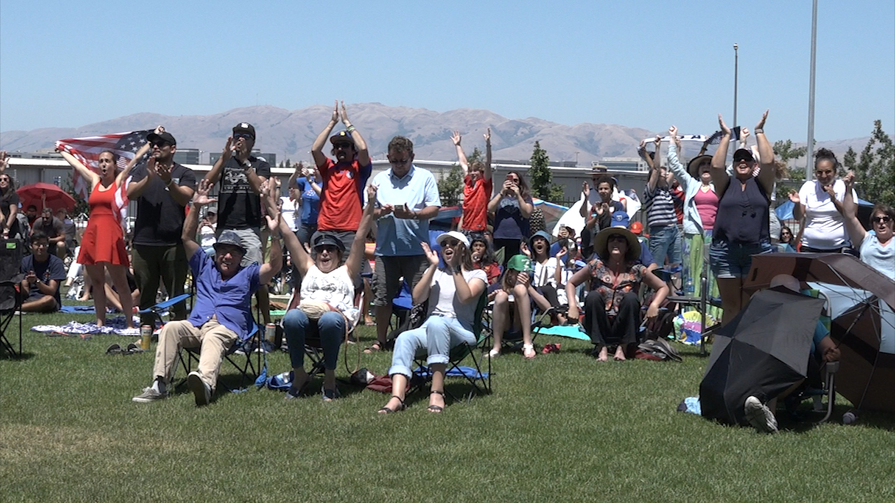 San Jose fans cheer US Women to World Cup Final