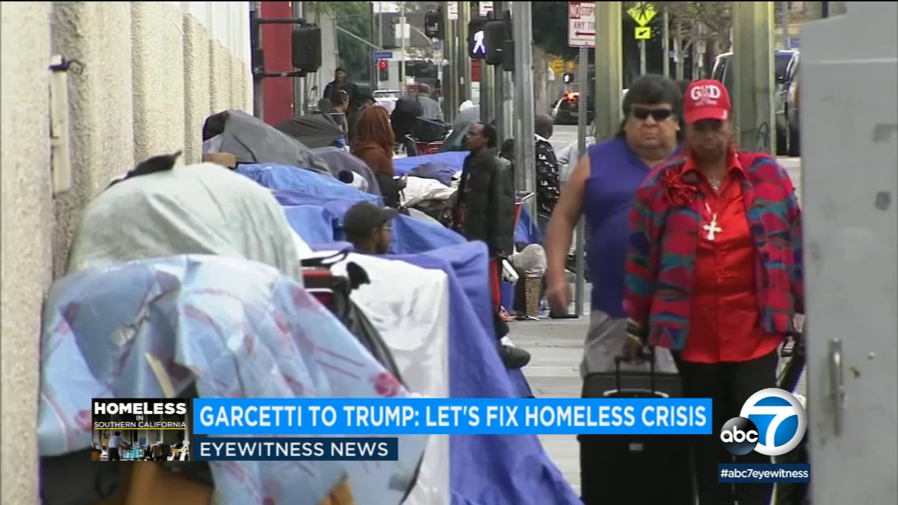 Garcetti responds to Trump's comments on homelessness