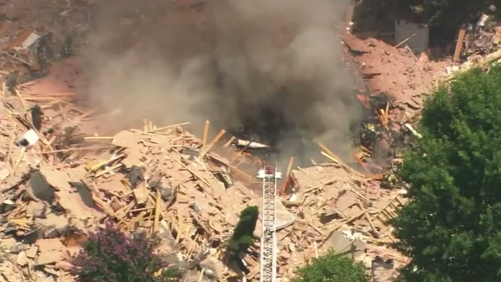 Ballantyne house explosion Woman killed, man survives after home