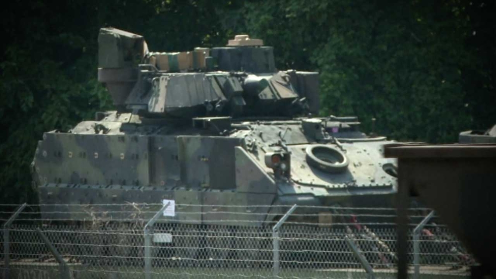Tanks roll in to D.C. ahead of July 4th military parade