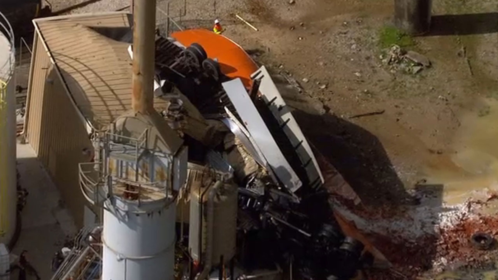 Ship Channel Bridge crash Driver dies after truck goes over side of