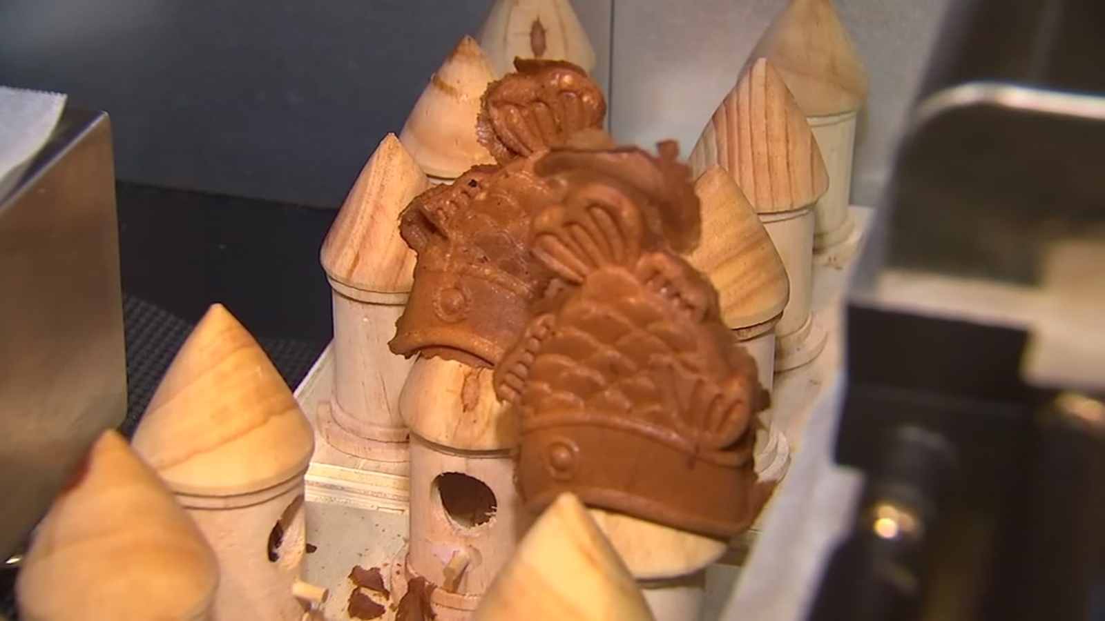 TASTE THIS Fish shaped ice cream cone at Sugar Koi in Durham ABC11