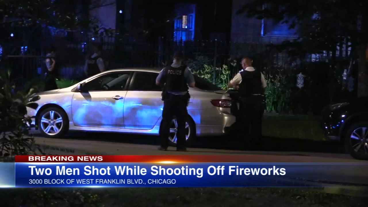 2 shot while setting off fireworks on West Side