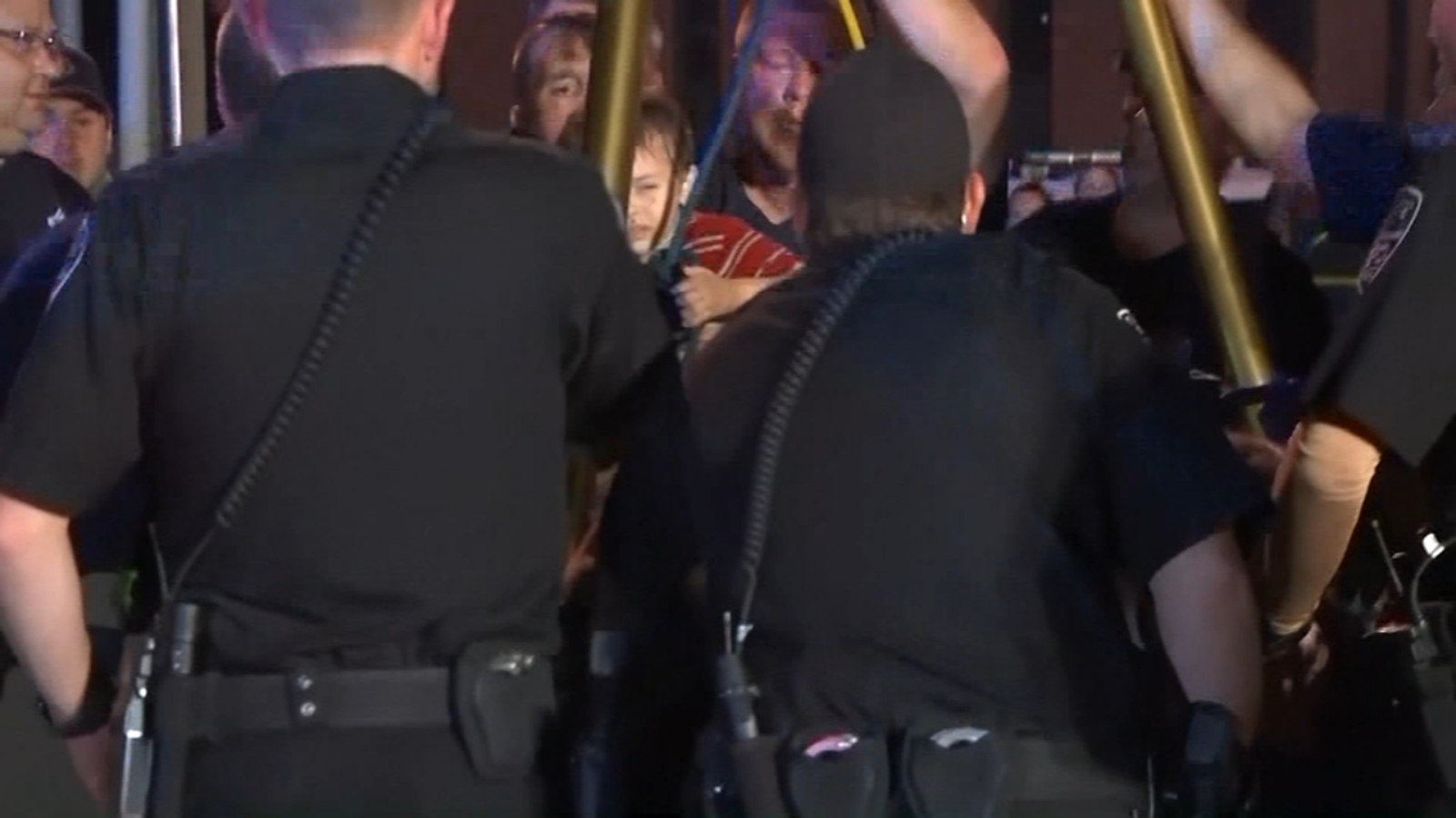 5yearold boy rescued after falling in storm drain in Evansville