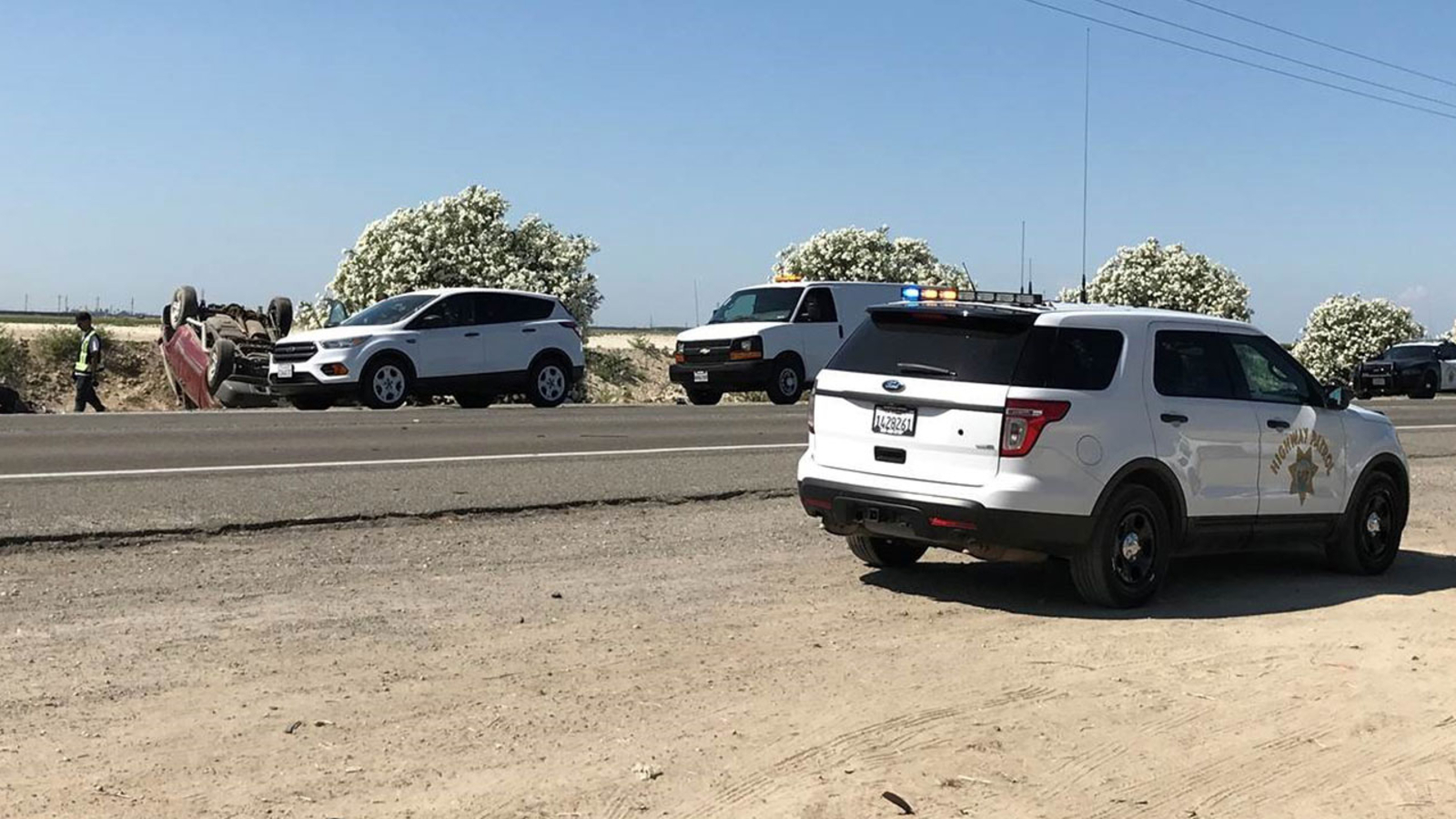 1 killed, 4 injured as big rig and SUV collide on State Route 145 near