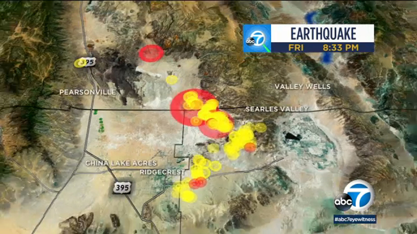 California earthquake 7.1 quake shakes Southern California 1 day after