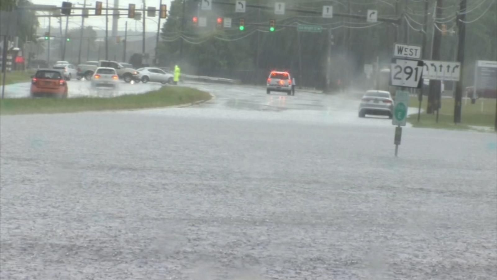 Bucks and Delaware Counties hit with heavy rains and flooding 6abc