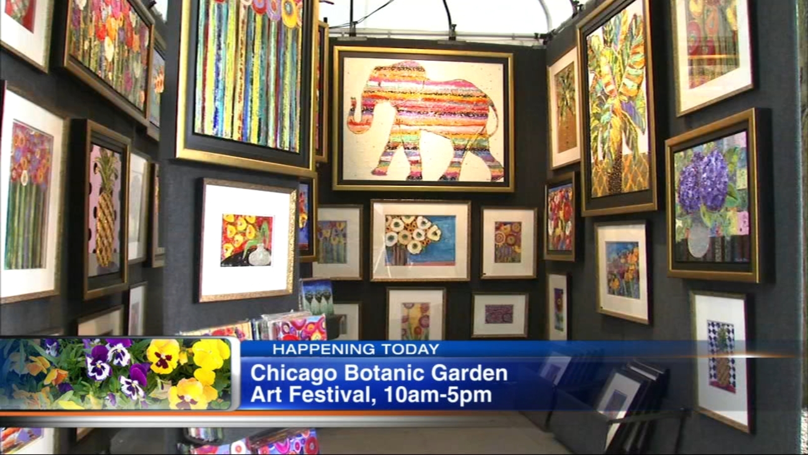 9th Annual Chicago Botanic Garden Art Festival brings nature, art
