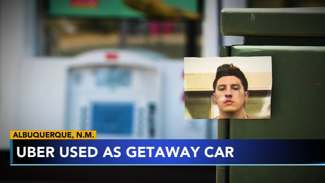 New Mexico Uber unknowingly becomes getaway car for armed thief