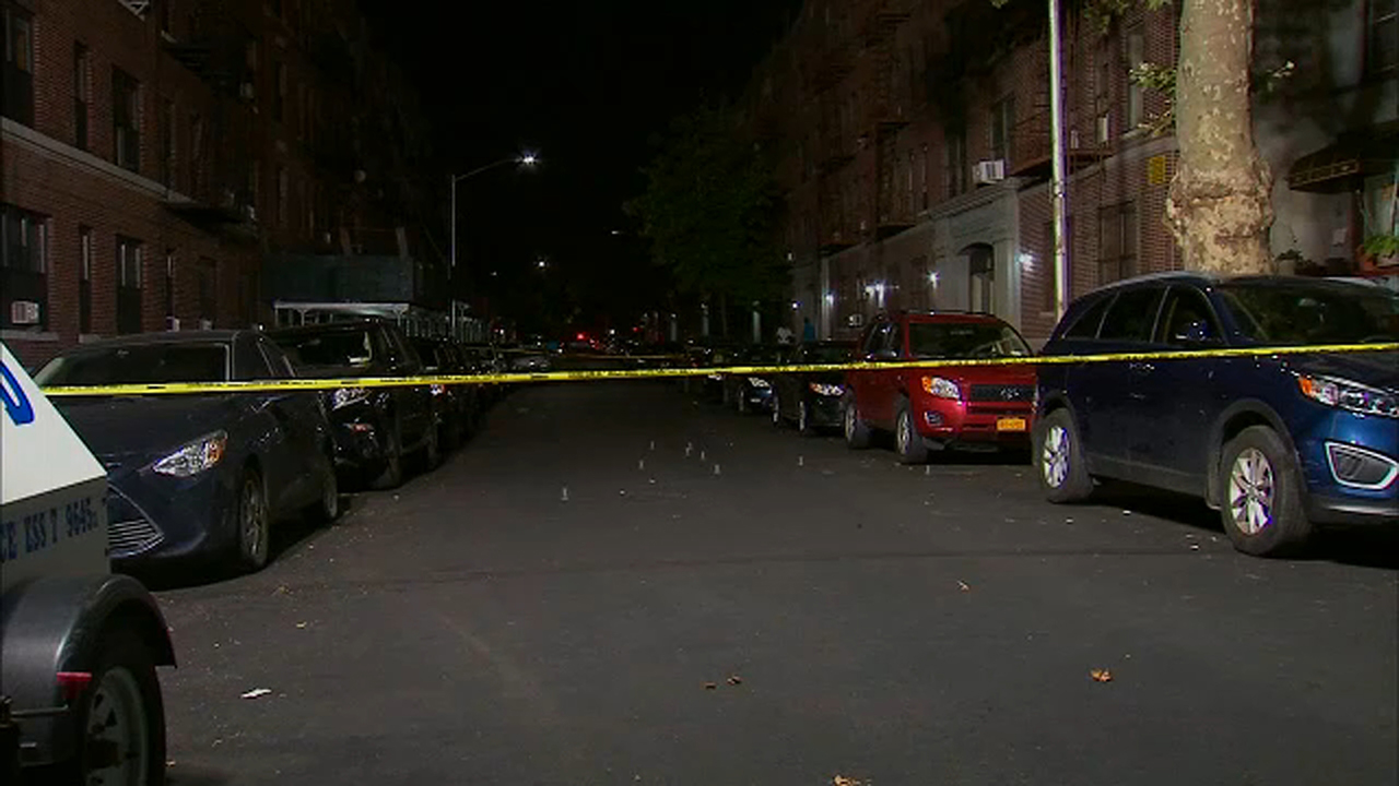 Man shot in head while sitting in car stopped at red light in Brooklyn