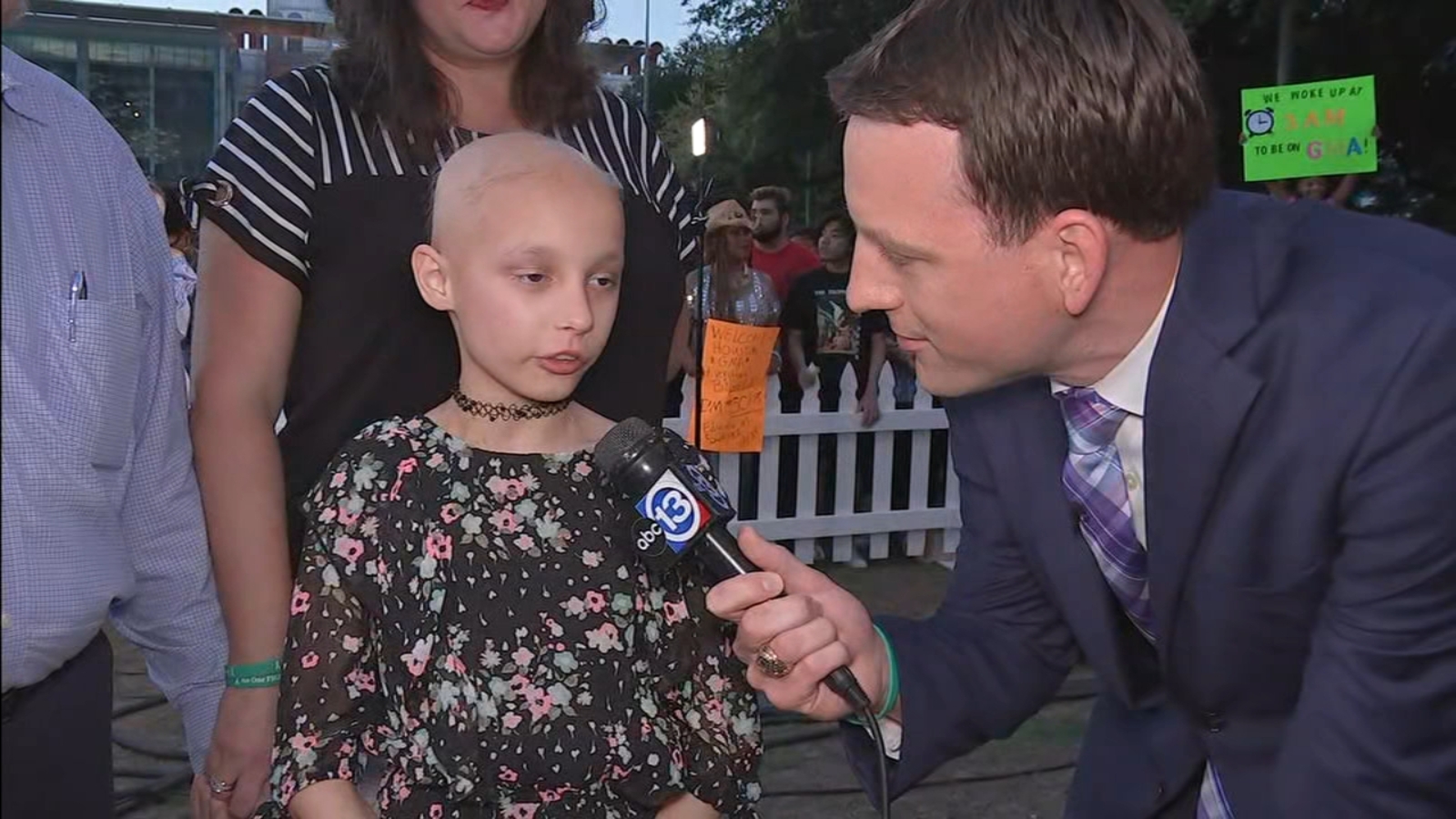 9yearold ovarian cancer fighter Kaylee Tolleson appears on Good