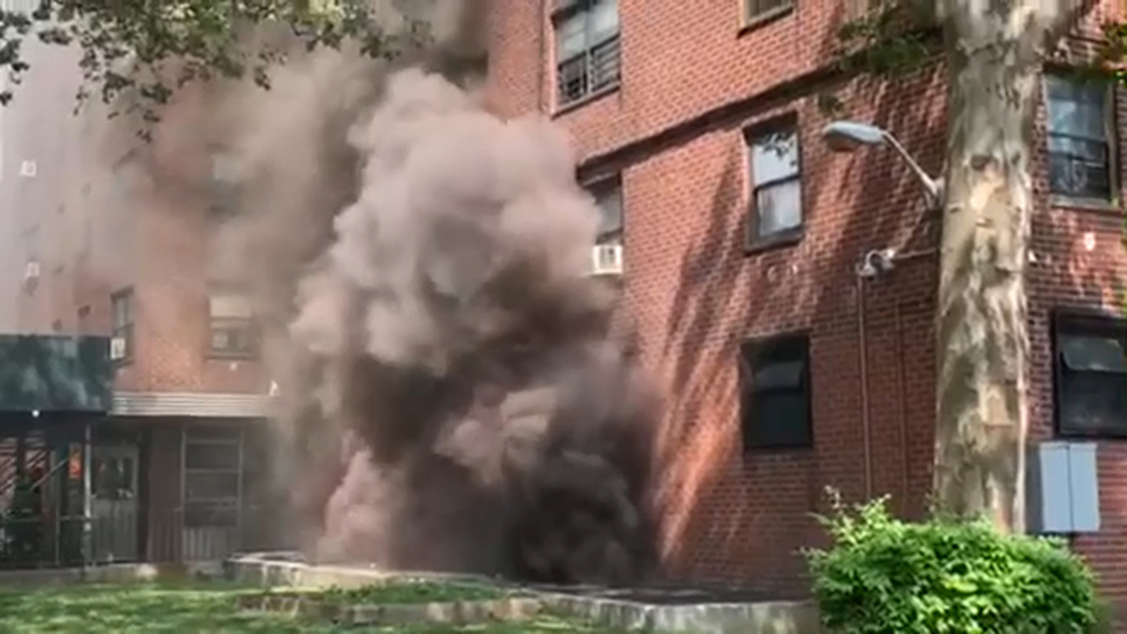 Power outage at NYCHA complex in the Bronx after basement fire ABC7