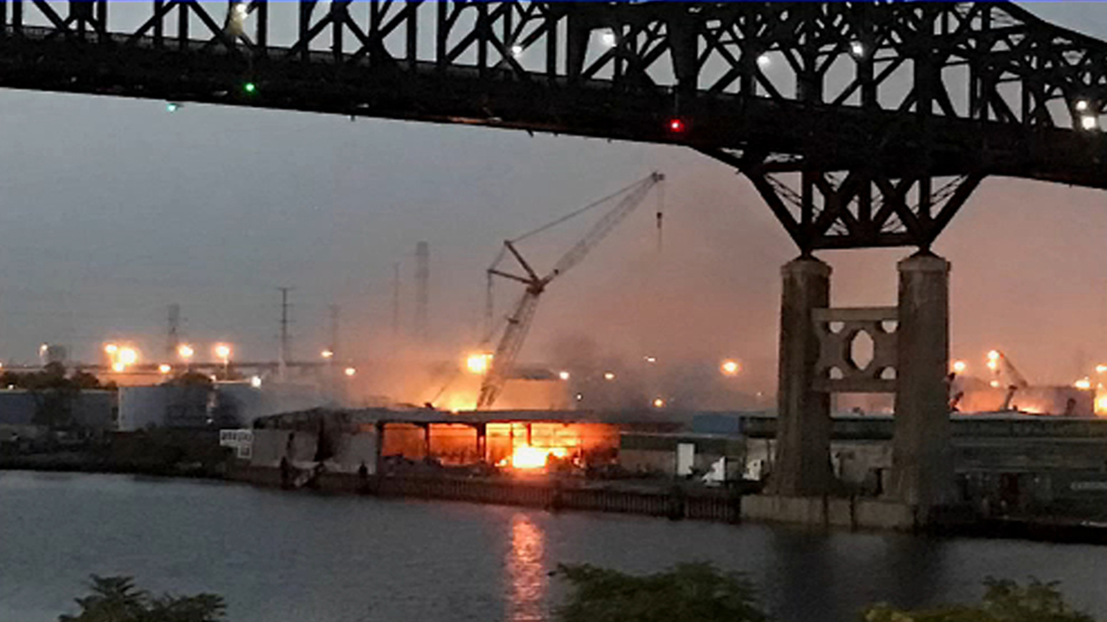 Fire breaks out at Kearny, New Jersey chlorine factory for 2nd time in