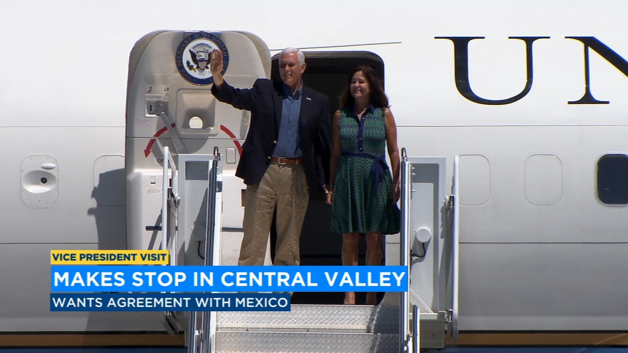 Vice President Mike Pence visits South Valley to talk about trade and NAFTA