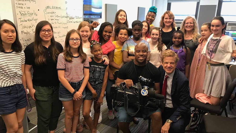 Summer program teaches girls about music, technology