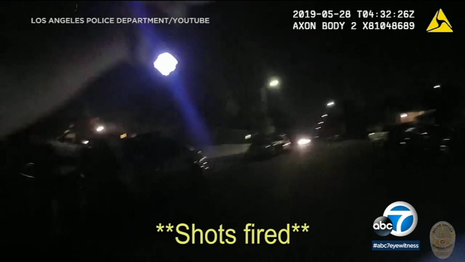 VIDEO Armed suspect on probation wounded in officerinvolved shooting in Harbor City ABC7 Los