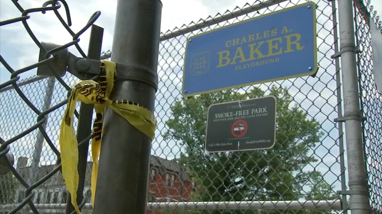 7 people shot in West Philadelphia park