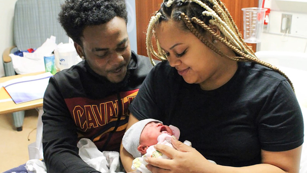 7/11 baby born at 7:11 p.m. on July 11 weighs 7 lbs., 11 oz.