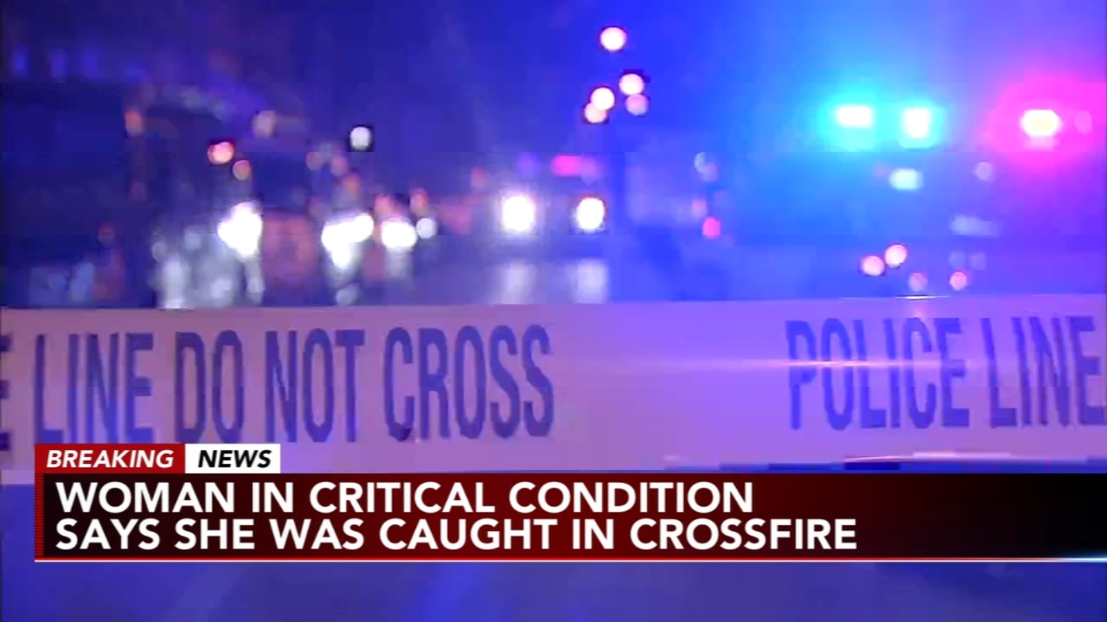 Woman Caught In Crossfire Shot Twice In Back In North Philadelphia