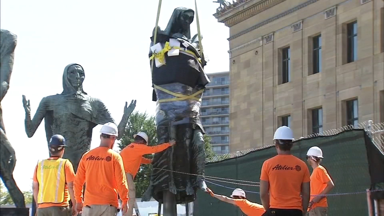 Art Museum Moves Sculpture