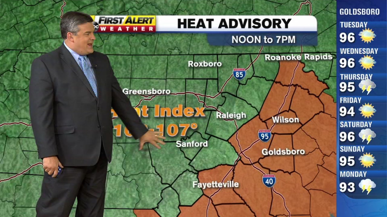 Weather Forecast for the Triangle, Raleigh, Durham, Fayetteville, Cary
