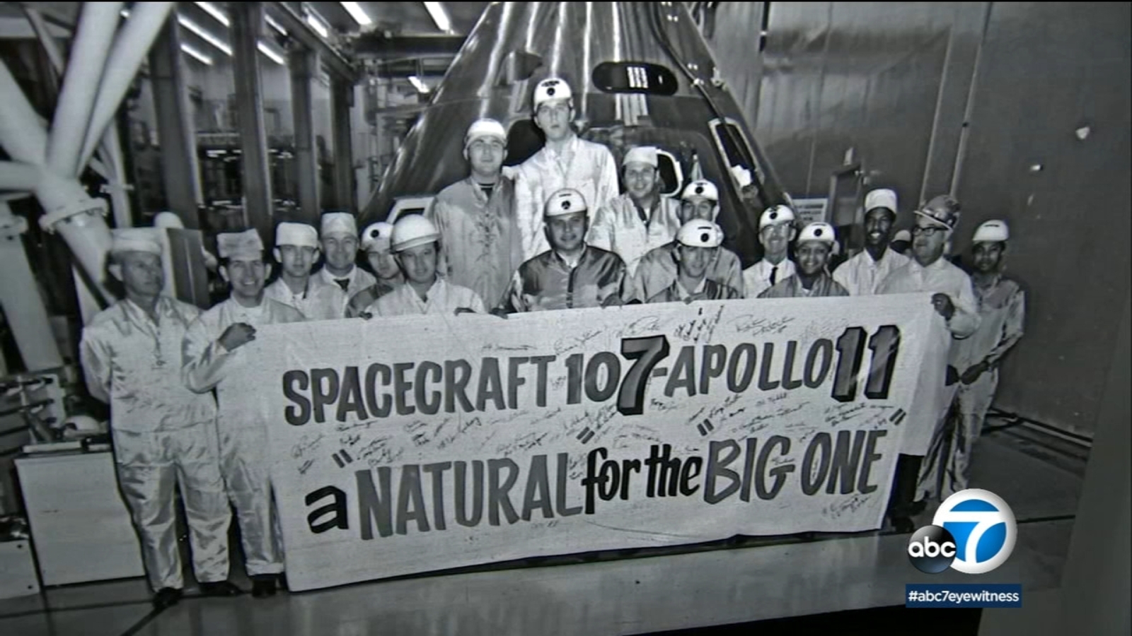 Apollo 11 Downey museum celebrates building of spacecraft that took