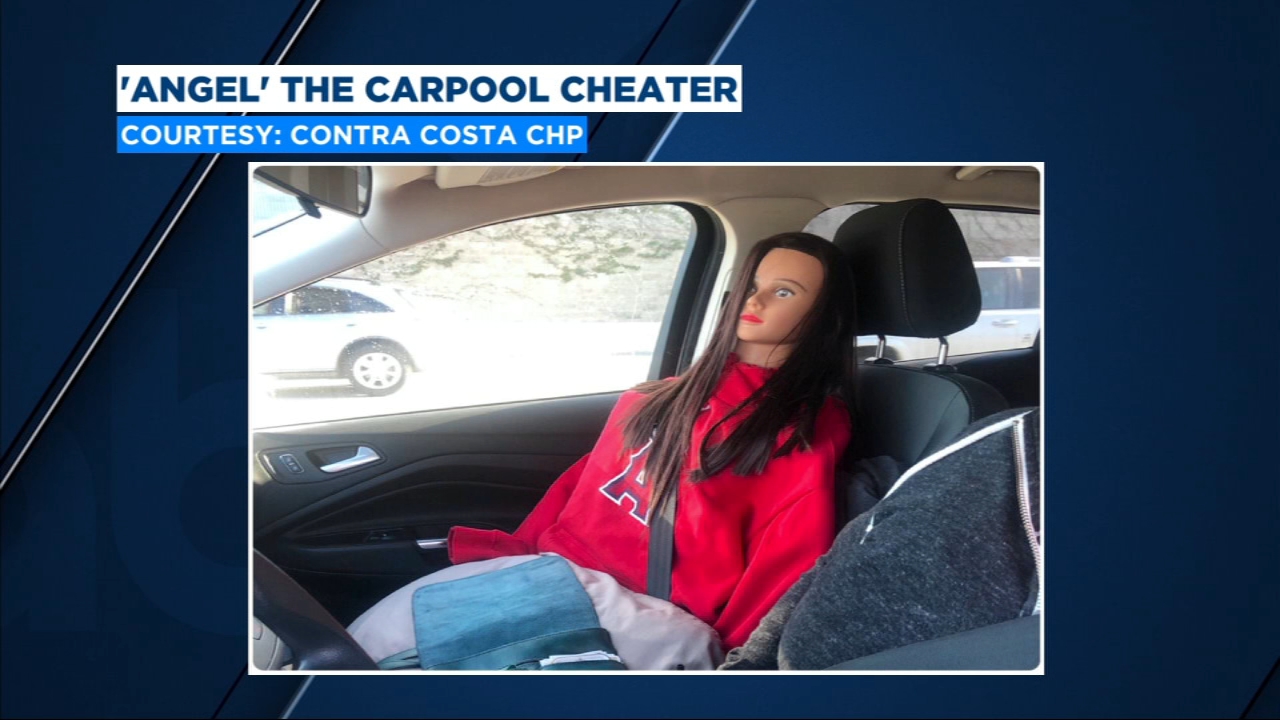 'Meet Angel:' CHP officers catch a carpool cheater