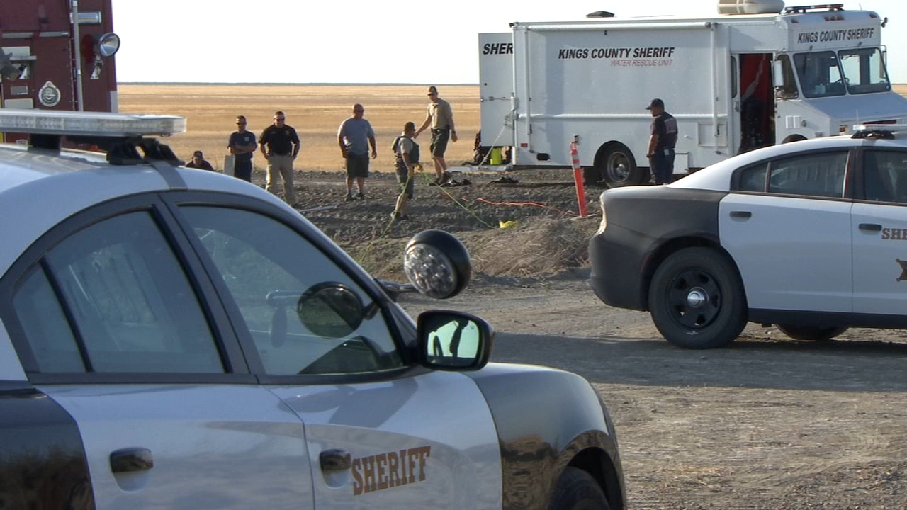 Man drowns while looking for clams in canal near Kettleman City