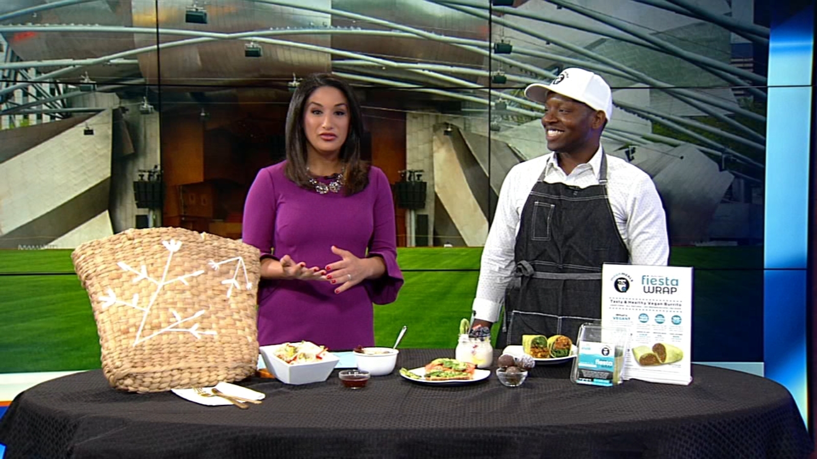 Healthy summer picnic ideas by Moon Meals Chef LaForce Baker ABC7 Chicago