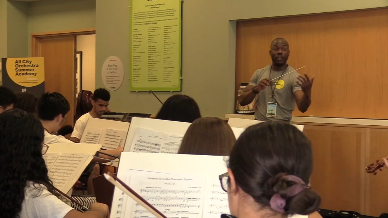 Free camp lets kids practice with Philadelphia Orchestra