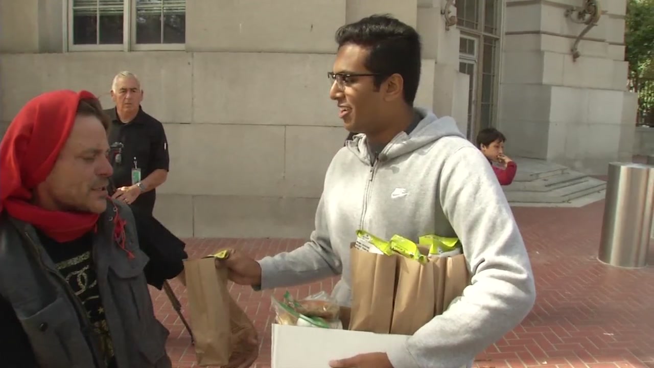 'I see them as true people': Teen starts program to help San Francisco homeless